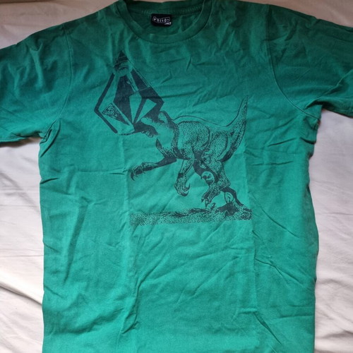 Volcom men's t-shirt medium used, green