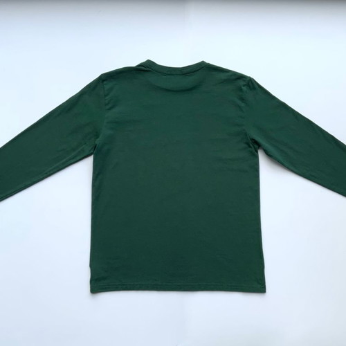 Polo by Ralph Lauren kids long-sleeve shirt green used, size L (14-16 years)