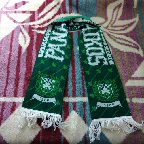 Panathinaikos PAO scarf new authentic from 2000s
