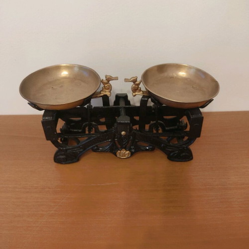 Grocery scale 1960 1 kg like new collectible