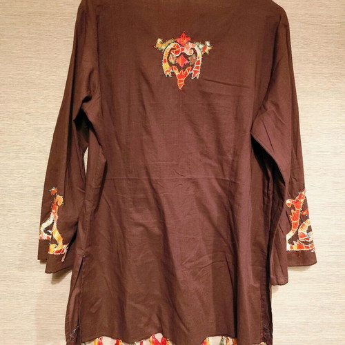 Becca by Rebecca long ethnic cotton blouse kaftan
