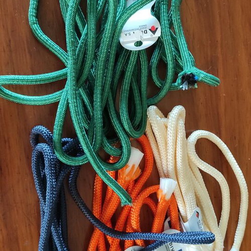 Craft cords like new, over 10 meters, two thicknesses
