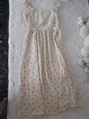 Dress with box new, no tags, length 109 cm, bust 40 cm