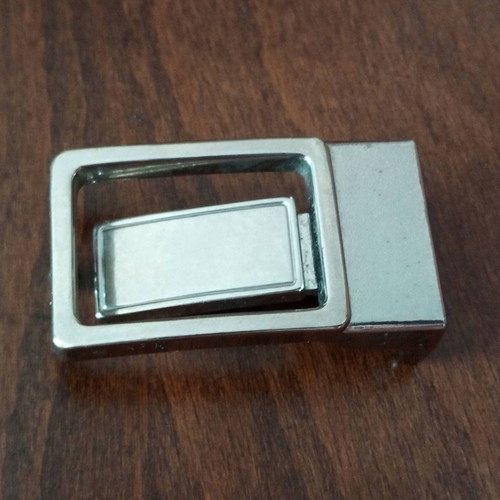 Gutos collectible buckle used, stainless steel, men's