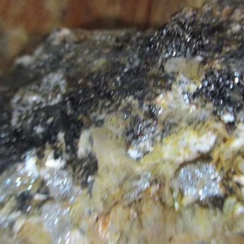 Muscovite Magnetite mineral new, rare Greek Milos