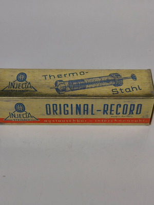 Injecta Steinach Thermo-Stahl glass syringe 20ml like new, Germany
