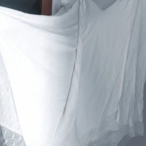 White Asymmetrical Ethereal Blouse Linea Tesini like new, size 34-36
