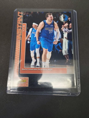 Luca Doncic Panini Instant 2019-2020 card like new, numbered 4 of 25