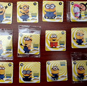 Κουκουρούκου Minions - 12 αυτοκόλλητα