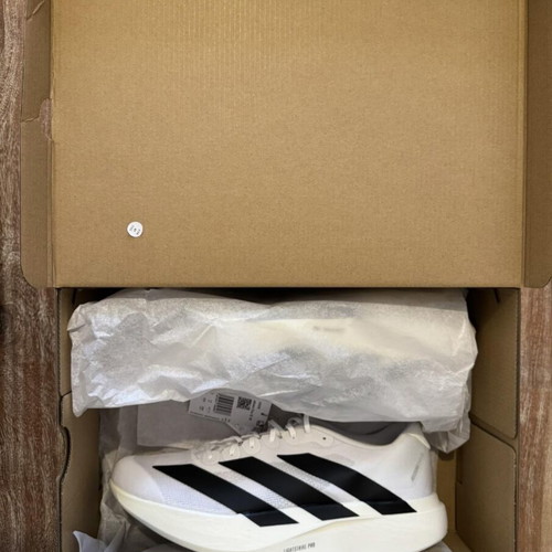 Adidas Adizero Evo SL running shoes new with tags, size 47