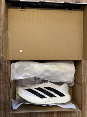 Adidas Adizero Evo SL running shoes new with tags, size 47