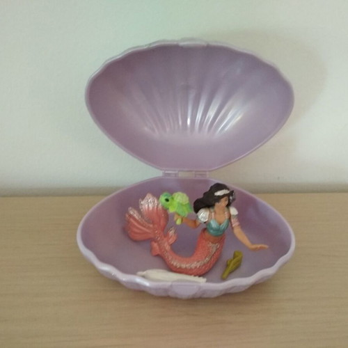Schleich Bayala mermaid like new with turtle and musical instrument