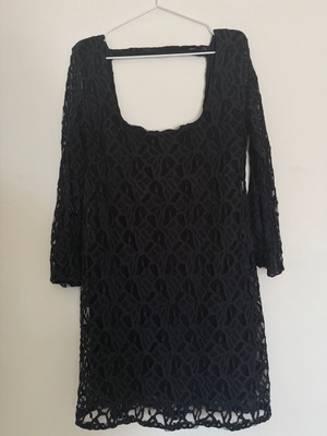 Black lace dress XL new, never worn
