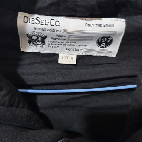 Vintage Diesel jacket size M used, black