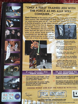 Star Wars Jedi Knight: Dark Forces II Pc Game μεταχειρισμένο με ελληνικό βιβλίο