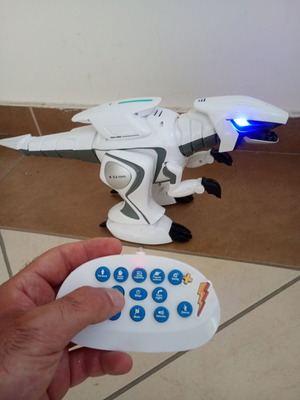 Remote control robot dinosaur