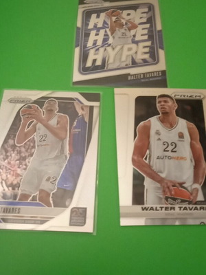 Panini Prizm 2024-25 Walter Tavares cards new, set of 3