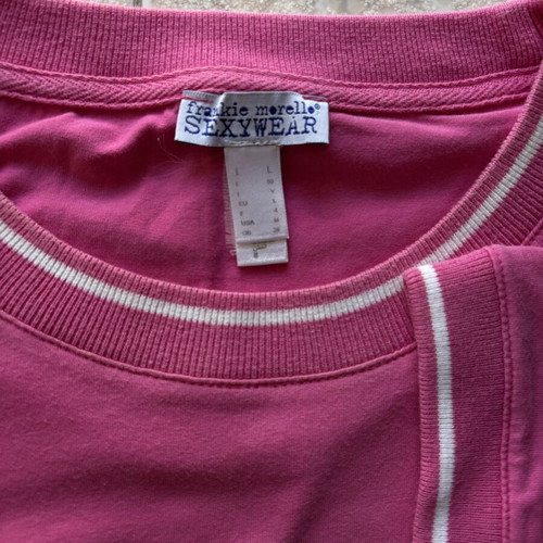 Frankie Morello Miami Beach vintage t-shirt ροζ μέγεθος L σαν καινούργιο