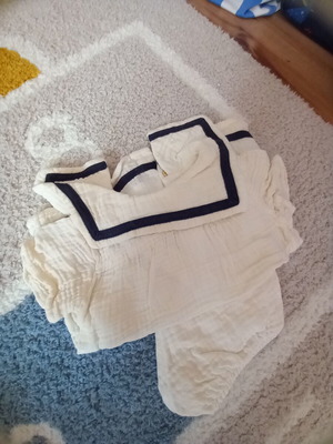 Baby set H&M nautical design like new for 4-6M