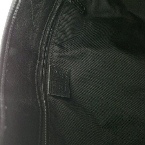 Gucci Jackie vintage shoulder bag black GG canvas