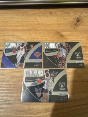 Κάρτες Dominance Panini Prizm 2021-2022 καινούργιες, πακέτο 3