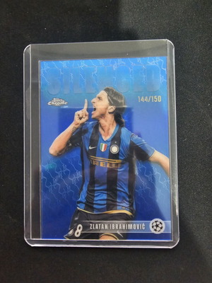 Topps Chrome 25/26 Zlatan Ibrahimovic Silenced Αριθμημένη Εισαγωγή /150