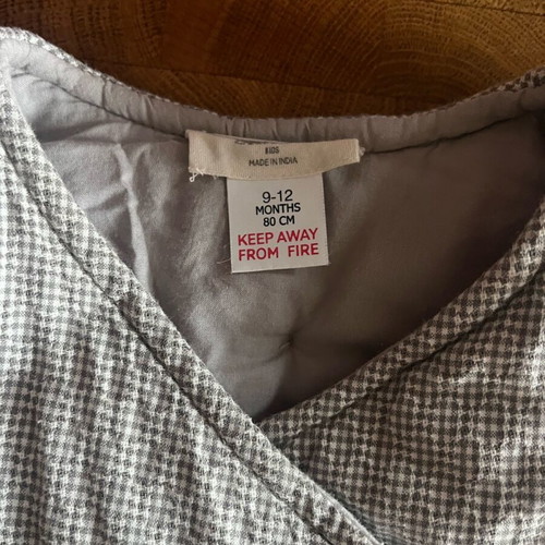 Zara baby jacket like new, 9-12 months, 100% cotton