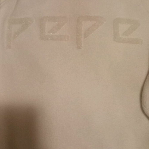 Pepe Jeans women's sweatshirt like new, white, size M