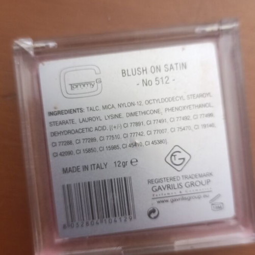 Rouge Tommy G 512 Satin like new
