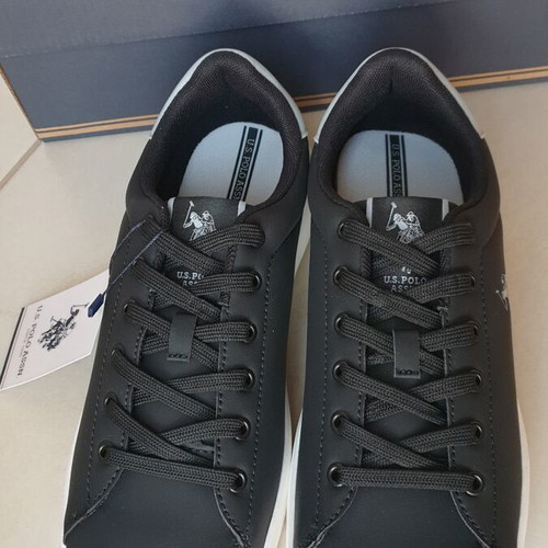 U.S. Polo Assn. sneakers black and white size 42