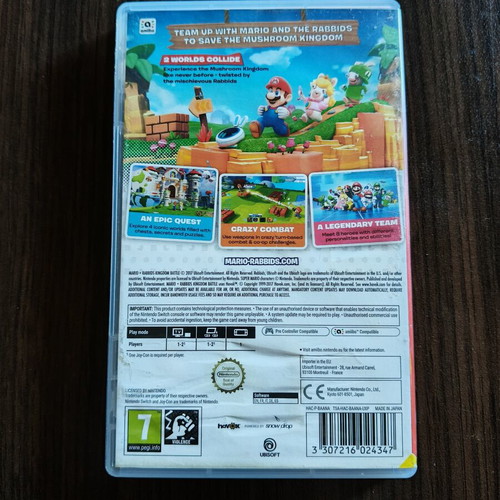 Mario and Rabbids Kingdom Battle Nintendo Switch used