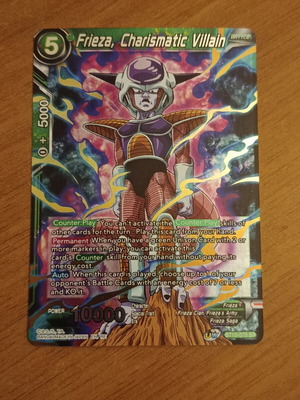 Dragonball Super Card Game Frieza SR BT10-075 Foil like new