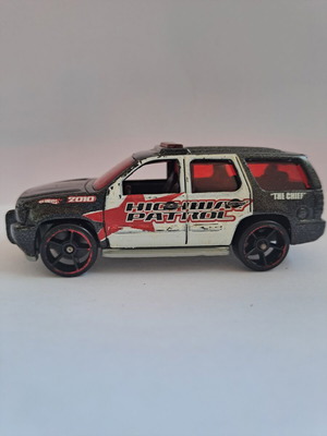 Hot Wheels '07 Chevy Tahoe Highway Patrol 2010 Edition diecast car