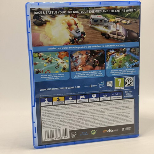 Micromachines PS4 used action adventure game