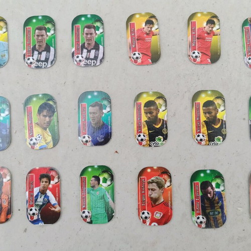 Metal Football Tags Europe's Champions 2014/15 like new