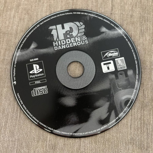 Hidden & Dangerous PlayStation 1 PS1 CD used