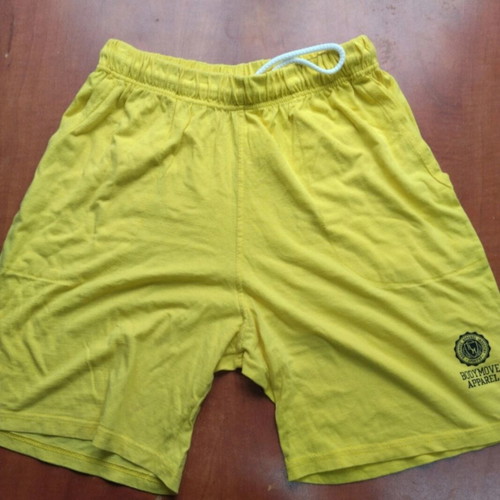 Bodymove yellow shorts used, size M