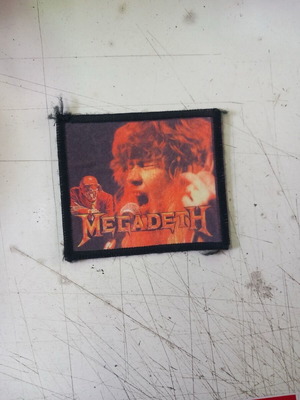 Megadeth 1983 patch new for sewing
