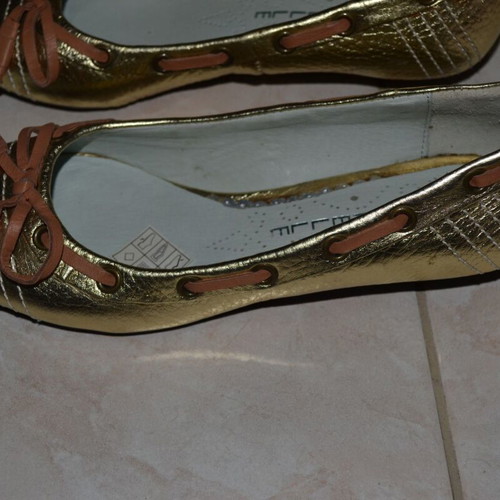 Sachelle ballerinas gold like new, size 37