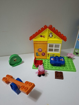 Peppa Pig Big Playbig Bloxx Summer House μεταχειρισμένο σετ παιχνιδιών