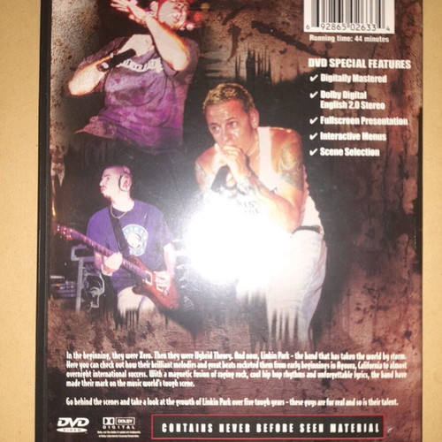 Linkin Park Unauthorized DVD used