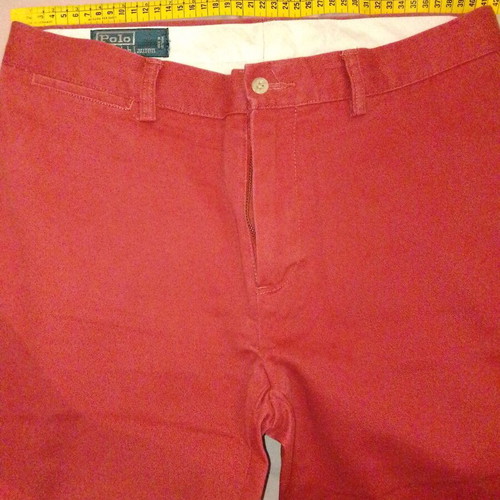 Polo Ralph Lauren men's pants like new, red, size M