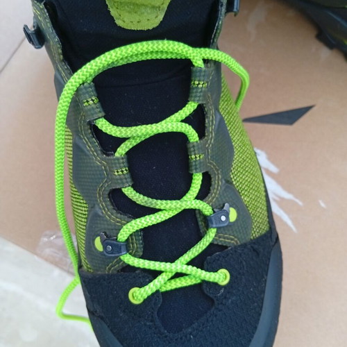 Salewa MS Raven 3 GTX hiking boots new, size 44.5, black and green