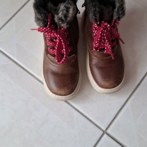 Camper kids shoes used, size 27, boots
