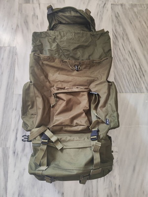 Σακίδιο στρατιωτικό Miltec καινούργιο, τύπου rucksack, 88 λίτρων, χακί