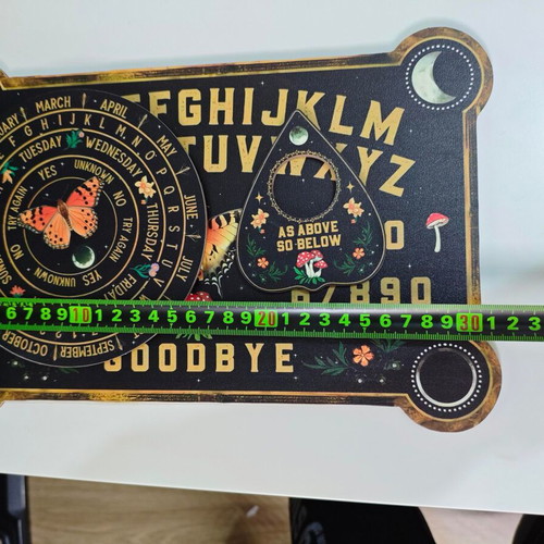 Vintage Ouija board like new with butterfly and moon phases