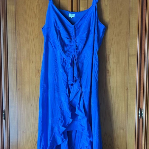 River Island plus size blue dress like new for wedding and party