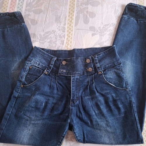 Blue winter jeans Adoro like new, size L/46