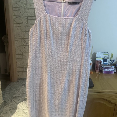 Raxevsky dress like new, size M, white and pink