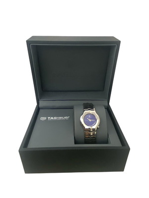 Tag HEUER Alter Ego γυναικείο ρολόι quartz 29mm σαν καινούργιο, μπλε ασημί